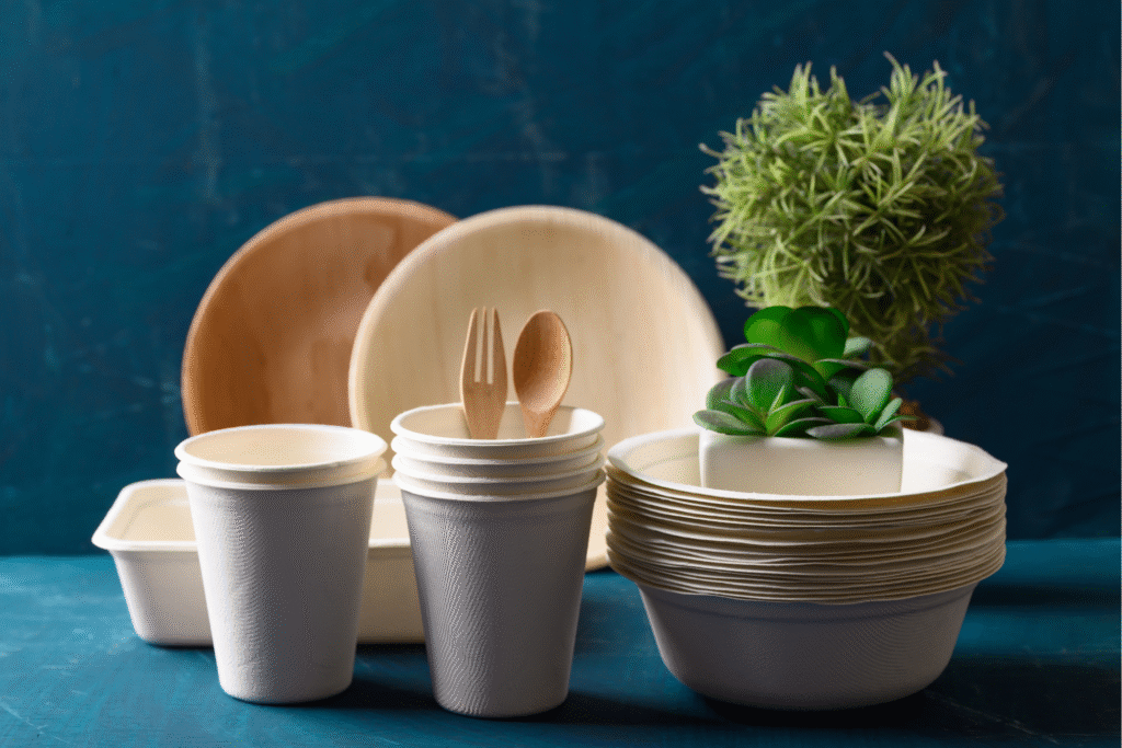 Ecru pak biodegradable tableware